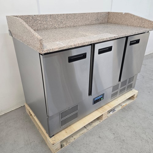 Counter fridge prep pizza - counter,