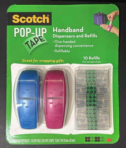 Scotch pop tape handheld - up, 2
