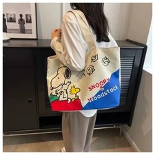 Snoopy Canvas Shopping Tote