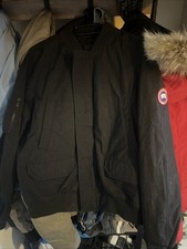 Men’s Canada Goose Bomber Jacket Black Large