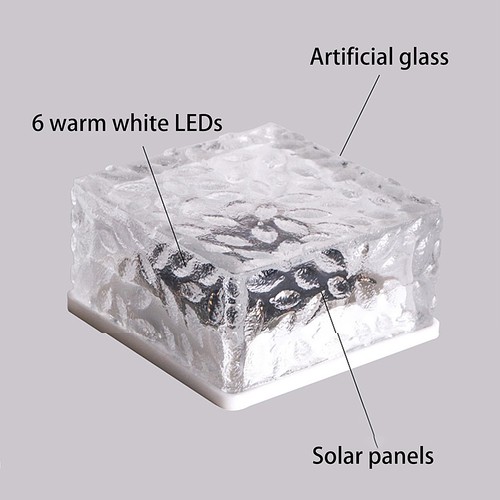 Solar lights imitation ice - imitation,