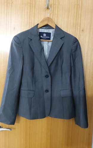 Aquascutum blazer womens wool - womens,