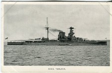 HMS Malaya (1915) WWI WWII