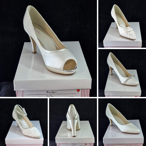 Rainbow club bridal shoes - bridal,