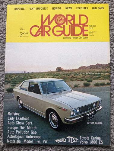 1972 august world car guide - august,