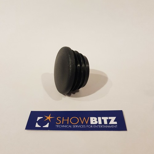 3mm black end cap insert - 48.3mm,