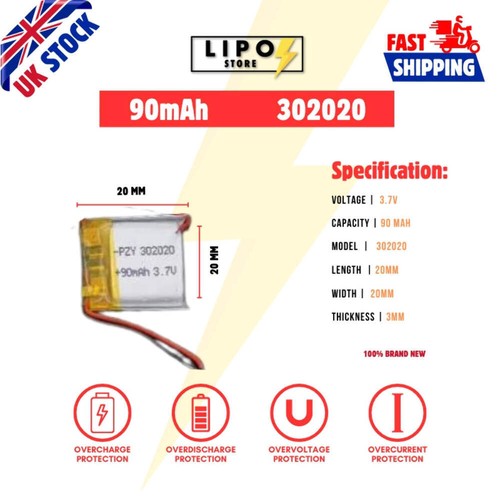 302020 90 mah - 302020,
