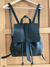 Jigsaw Blake Backpack in Dark Green Leather