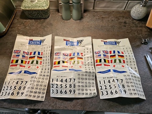Scalextric a236 flag and - flag,