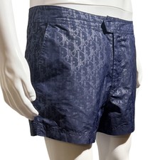 DIOR Oblique Mens Navy Swim