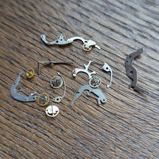 Omega Used Chronograph Watch Parts for Watchmakers, Mixed (WK12)