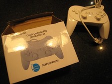 Nintendo Wii U Classic Controller Pro: New White Joypad Gamepad