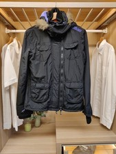 SUPERDRY MEDIUM BLACK COAT