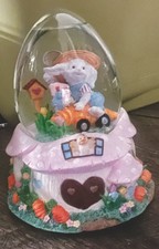 Easter Musical Water Globe