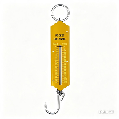 Pocket balance spring scale - balance,