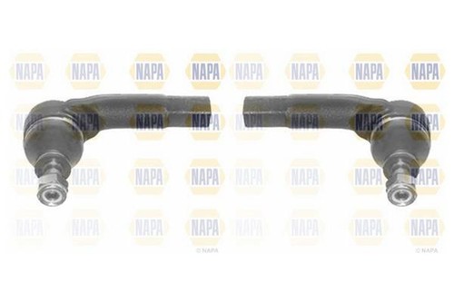 Pair tie track rod - track, left