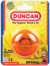 DUNCAN IMPERIAL YO-YO - THE ORIGINAL WORLDS #1 YOYO - (ORANGE) - BRAND NEW!