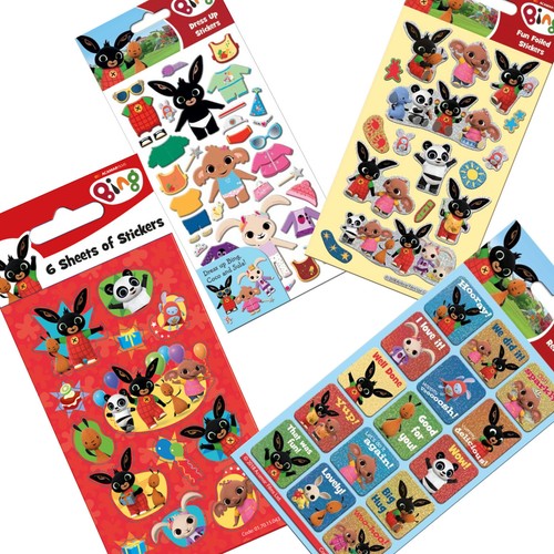 Bing dress stickers - bing,