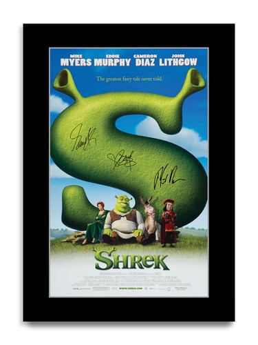 Shrek movie poster pre - movie, pre-printed