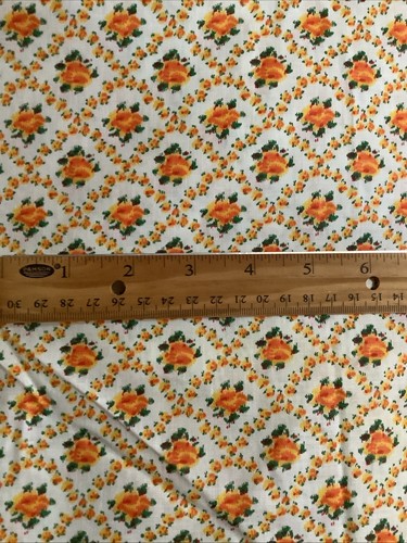 Antique vintage cotton fabric - cotton,