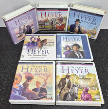 7 x Georgette Heyer CD Audio