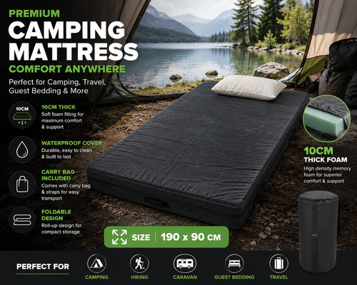 Memory foam camping - memory,