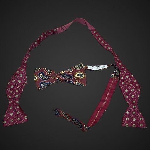Men bow tie - silk, made