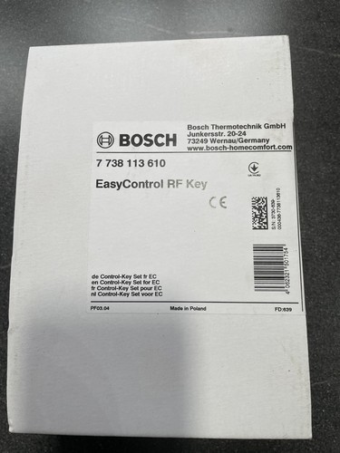 Bosch easy control - bosch, key