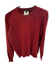 Gucci Burgundy Crew Neck