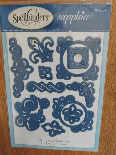 Spellbinders sapphire fleurs - spellbinders,