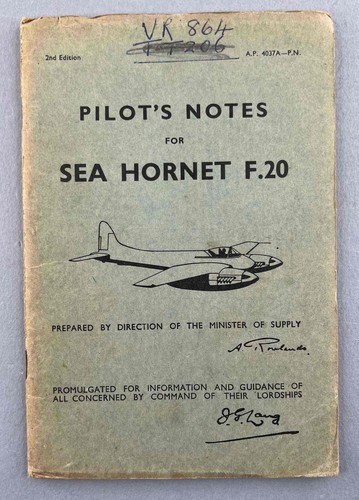 Havilland sea hornet - de, f.20
