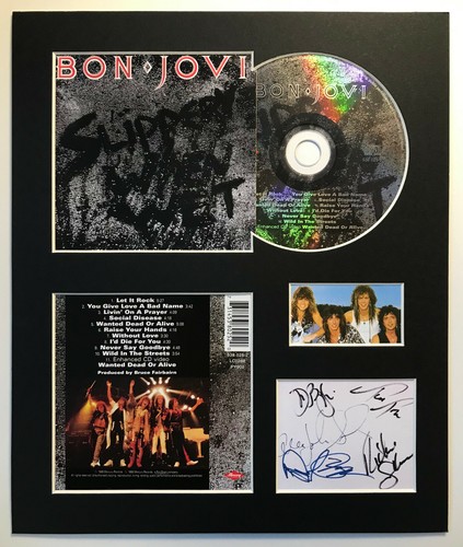 Bon jovi signed autographed - bon,