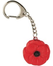 WORLD WAR 1 3D POPPY KEYRING
