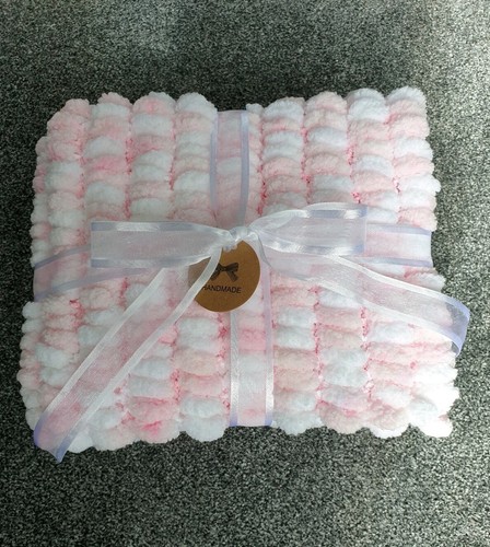 Hand knitted super - soft, baby