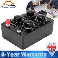 0-9999 Ohm Simple Resistance Box Variable Decade Resistor Teaching Instrument