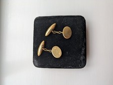 18ct solid gold plain face