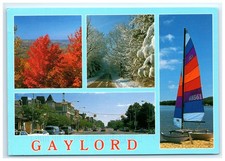 Postcard Gaylord Michigan