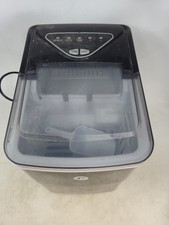 Black Ice Maker Machine Compact HZB-12/B Countertop Ice Cube Maker