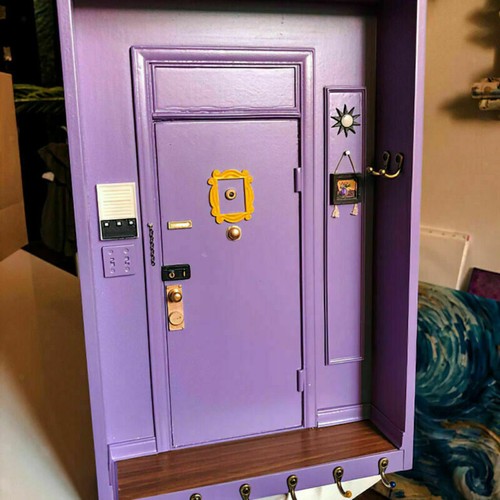 Monica door friends key - door,