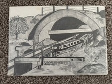 A4 Pencil Art Hand Drawn