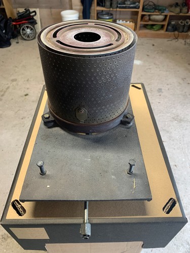 Aga oil deep well burner - aga,