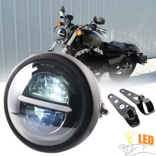 Motorbike LED Headlight  with Brackets for Suzuki GSF 400 600 650 Bandit GZ125