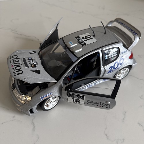 Solido peugeot 206 wrc - 1/18,