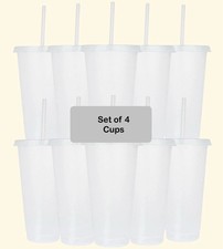 4pk - Plastic 24oz 710ml