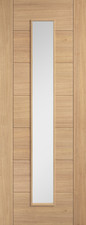 LPD Internal Oak Carini 7 Panel Door PreFinished B Graded Stock