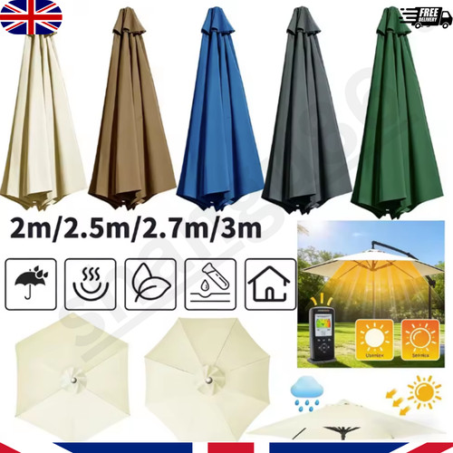 Large parasol umbrella - 2m,