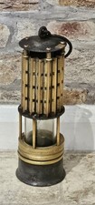 Rare Antique WOLF Safety Miners Lamp