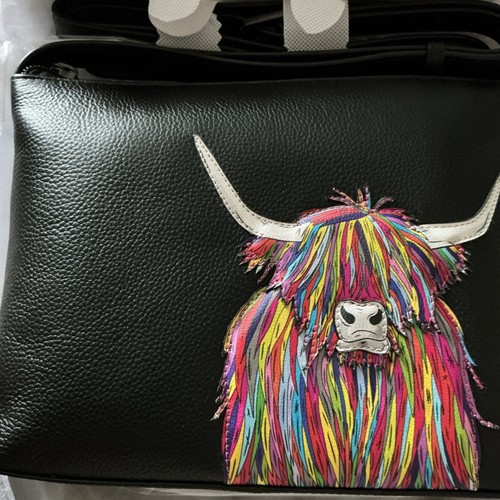 Yoshi highland cow black - yoshi,
