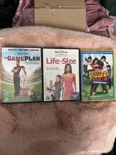 Walt Disney DVD Bundle, Life Size, The Game Plan, Camp Rock