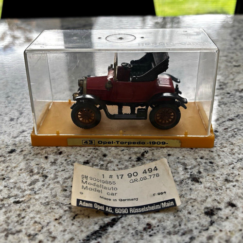 Opel euro modell torpedo 1909 - opel,